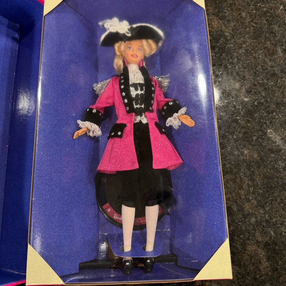 1996 FAO Schwarz George Washington Barbie Doll #17557 Limited Edition NRFB